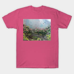 Water Lilly Garden T-Shirt
